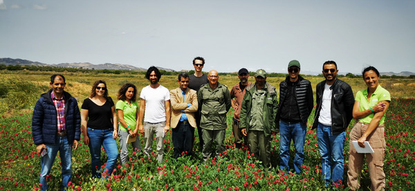 Visit at the restoration sites in Tunisia (ph. FiBL France)